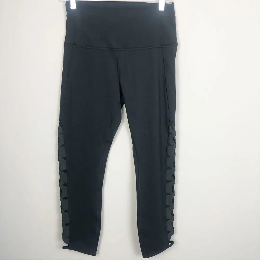 LULULEMON | Dark Gray Serene Tights High Waisted Leggings Women’s Size 10